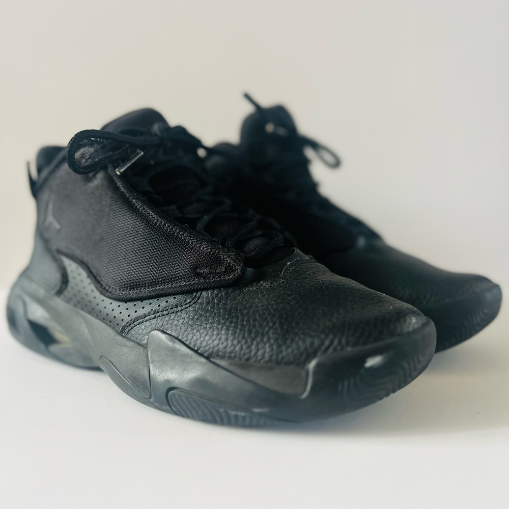 Kiss Black Jordan Sneakers